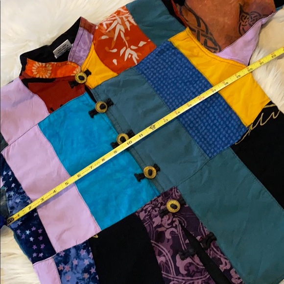 V i n t a g e • Patchwork 90s jacket - Picture 9 of 11